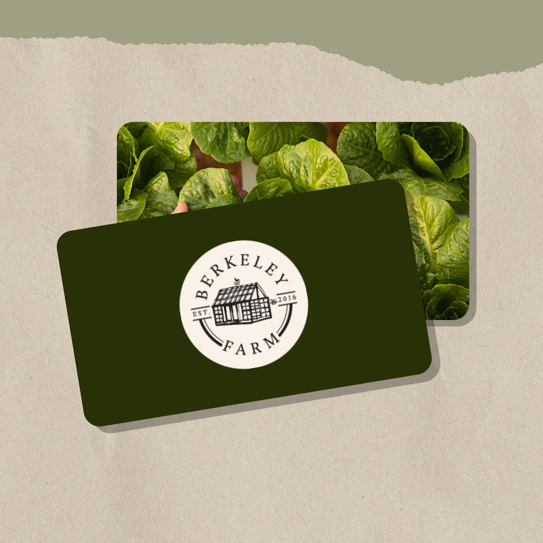 Berkeley Farm Gift Card