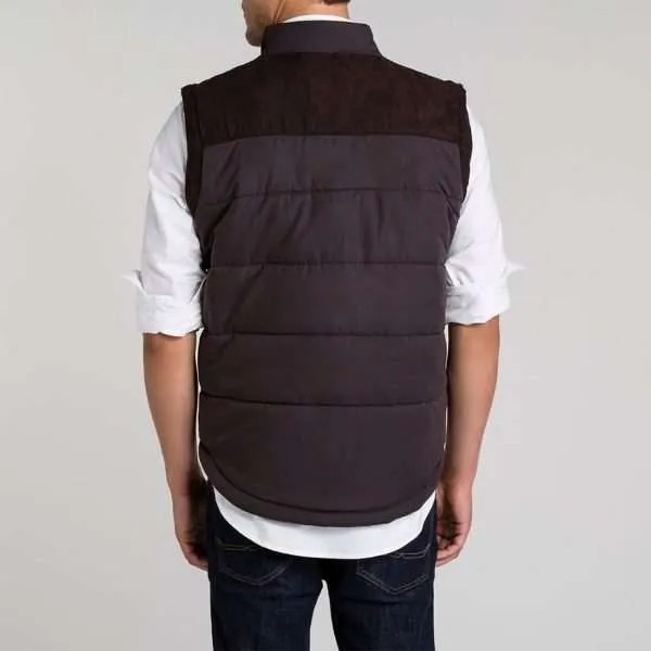 R.M.Williams Carnarvon VestChocolate The Berry Barn