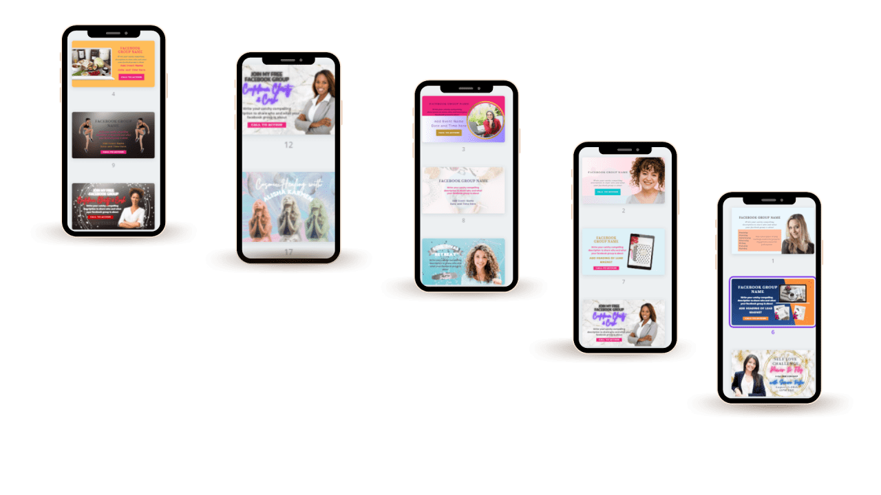 Facebook Group Cover Templates The Bespoke Designs by Kusha