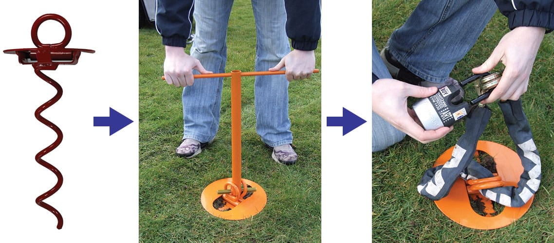 Ground Anchor how to choose and fit the best protection for your bike
