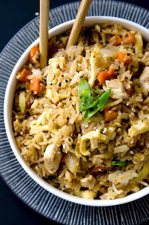 Easy Chicken Fried Rice The Best Blog Recipes