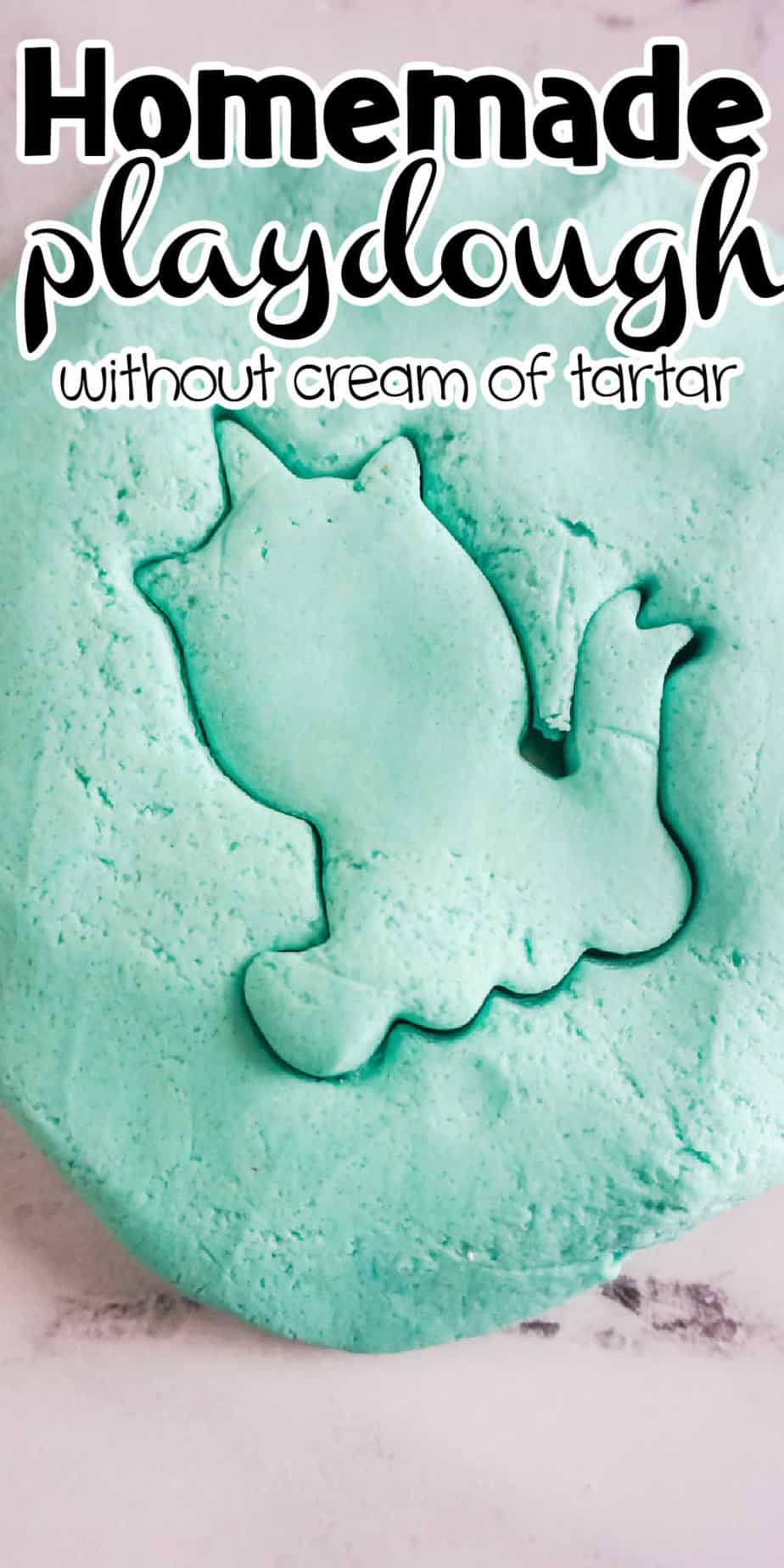 Homemade Playdough without Cream of Tartar