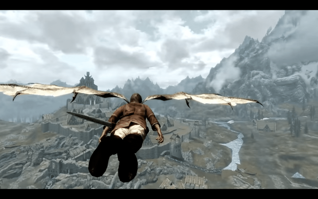 Skyrim Flying Mod for Xbox One, PS4 and SE TBM TheBestMods