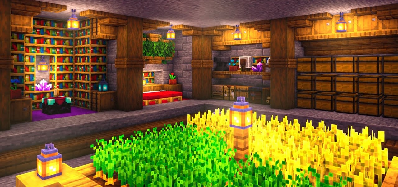 Minecraft Underground Base Ideas