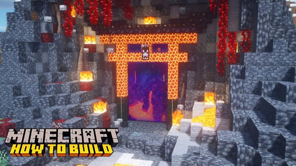 10+ Best Minecraft Nether Portal Ideas TBM TheBestMods