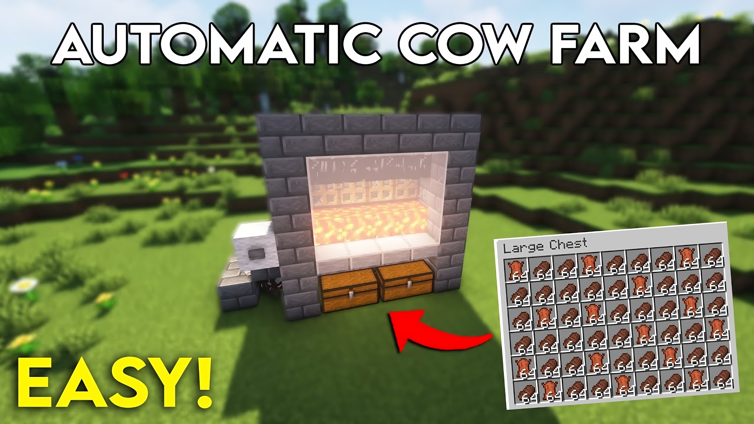 Simple Automatic Cow Farm TBM TheBestMods