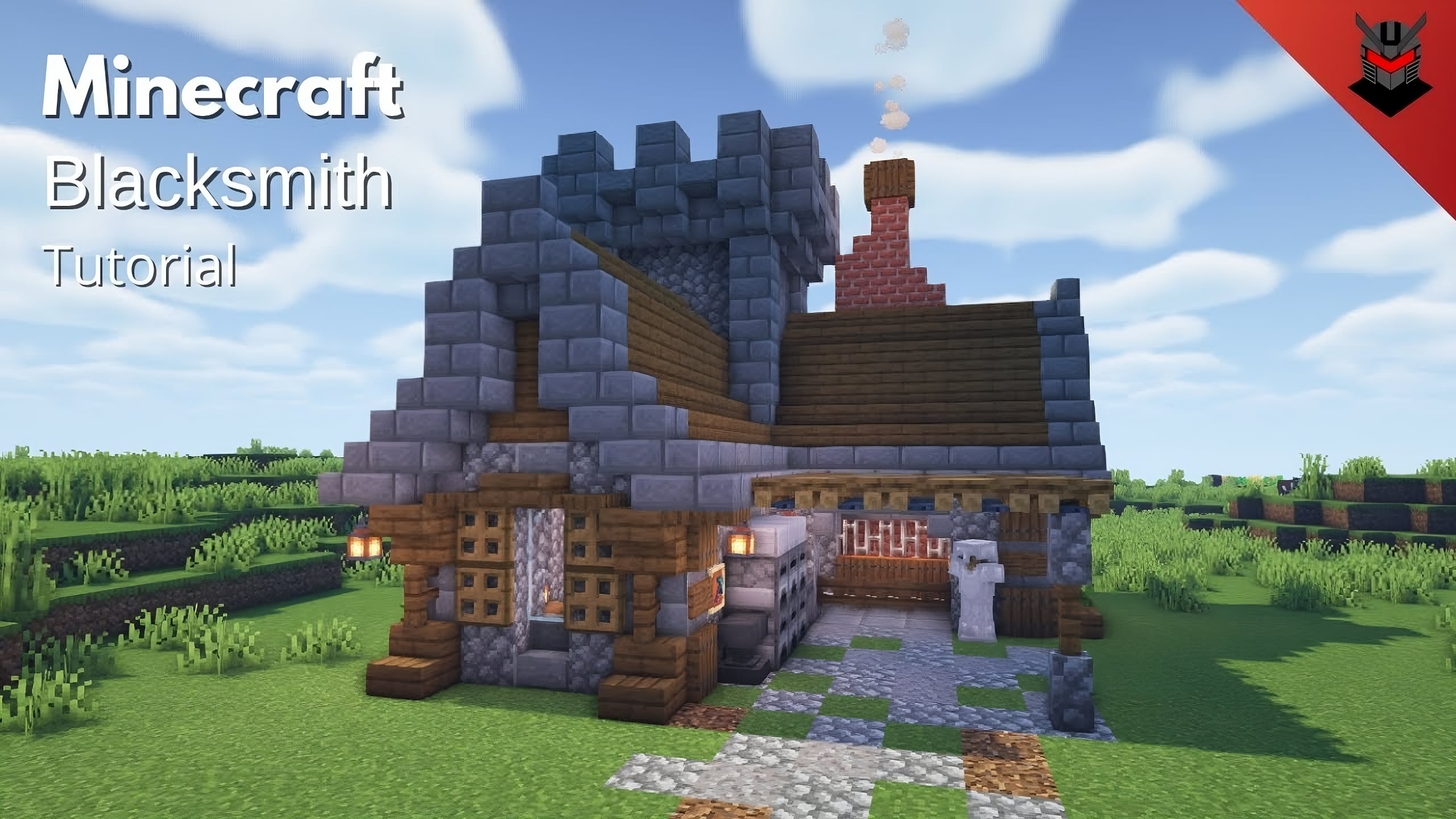 Minecraft Villager Blacksmith House