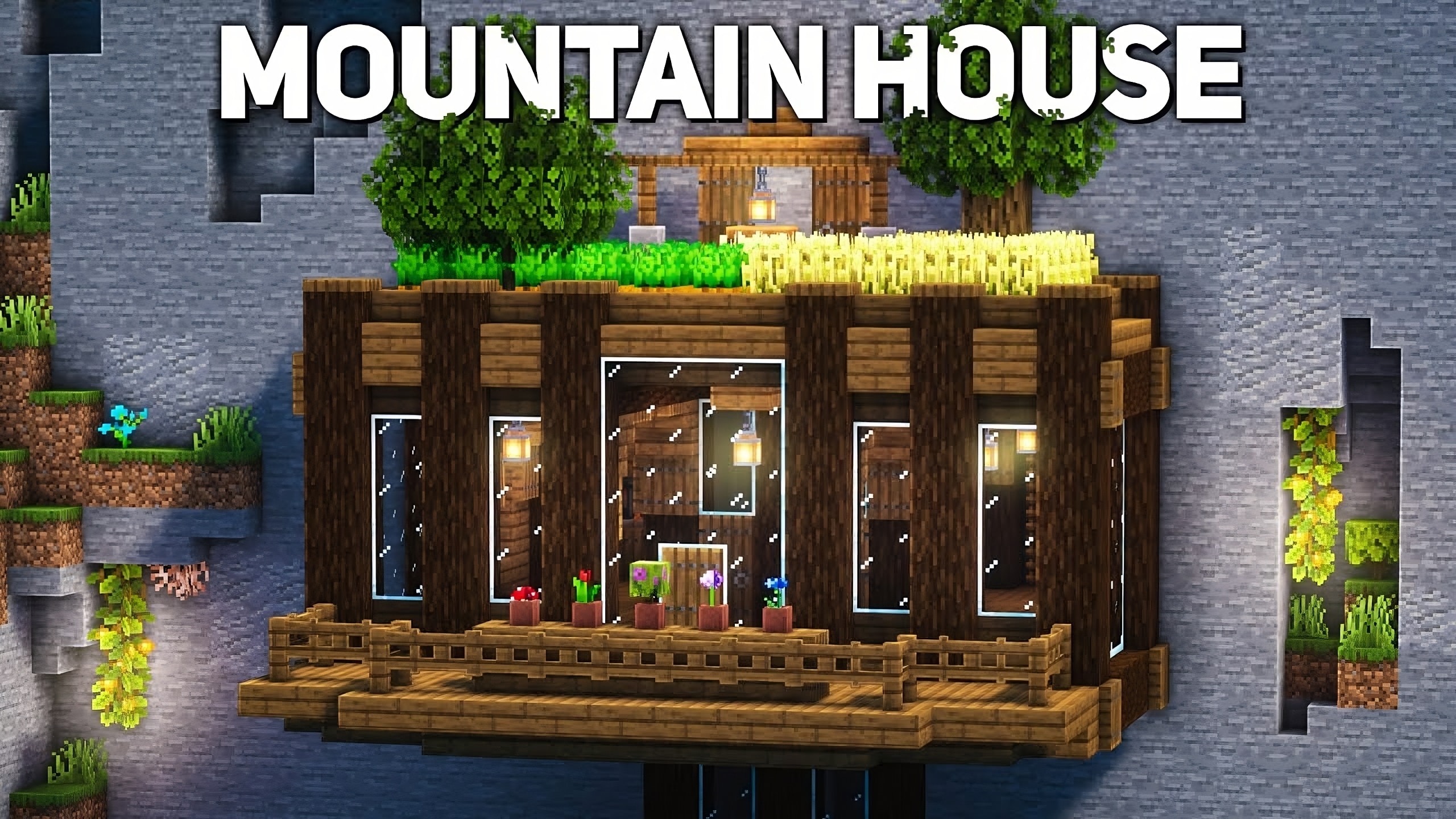 10+ Creative Mountain Base Designs in Minecraft TBM TheBestMods