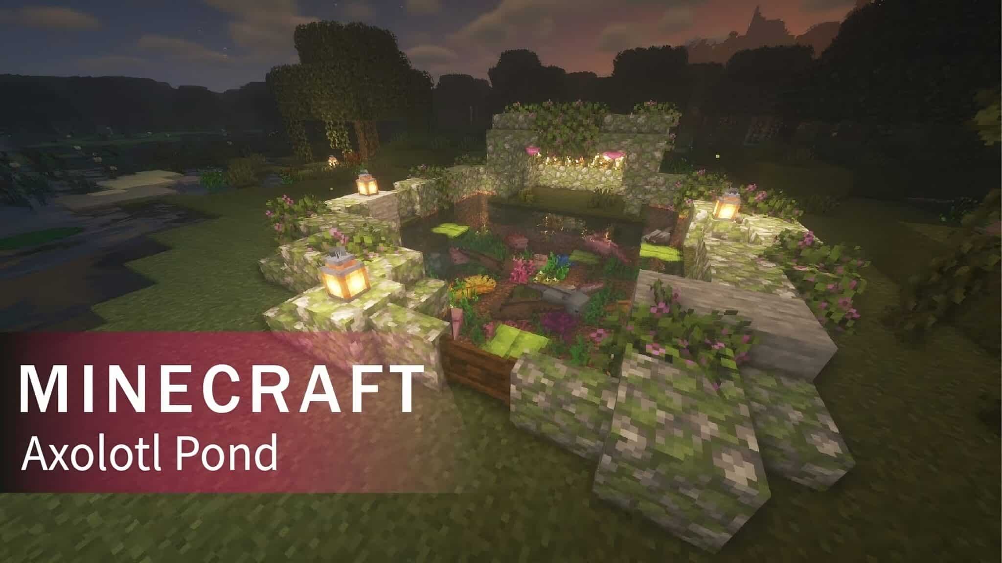 Amazing Pond Design Ideas in Minecraft TBM TheBestMods