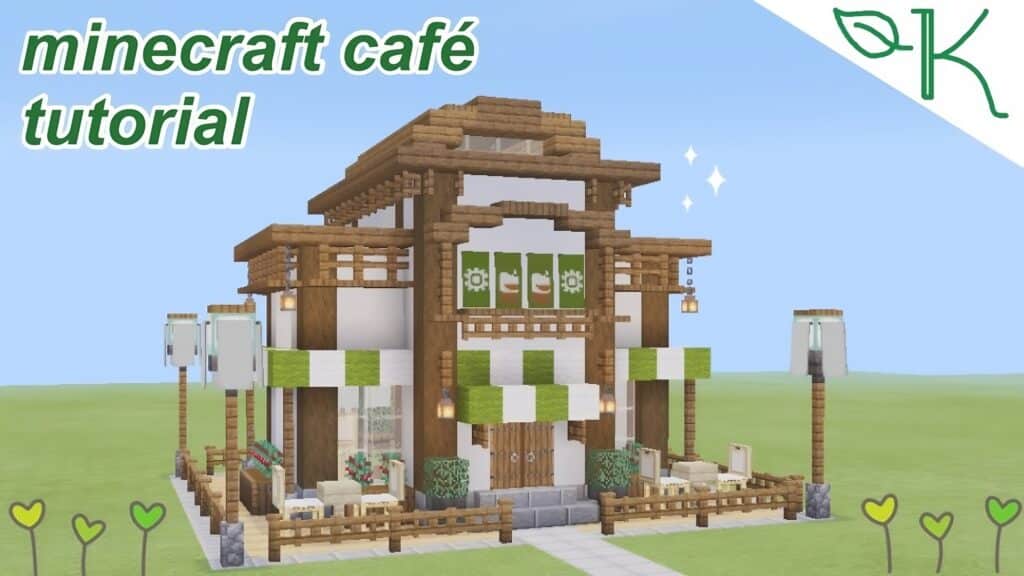 10+ Best Cute Cafe Designs in Minecraft TBM TheBestMods