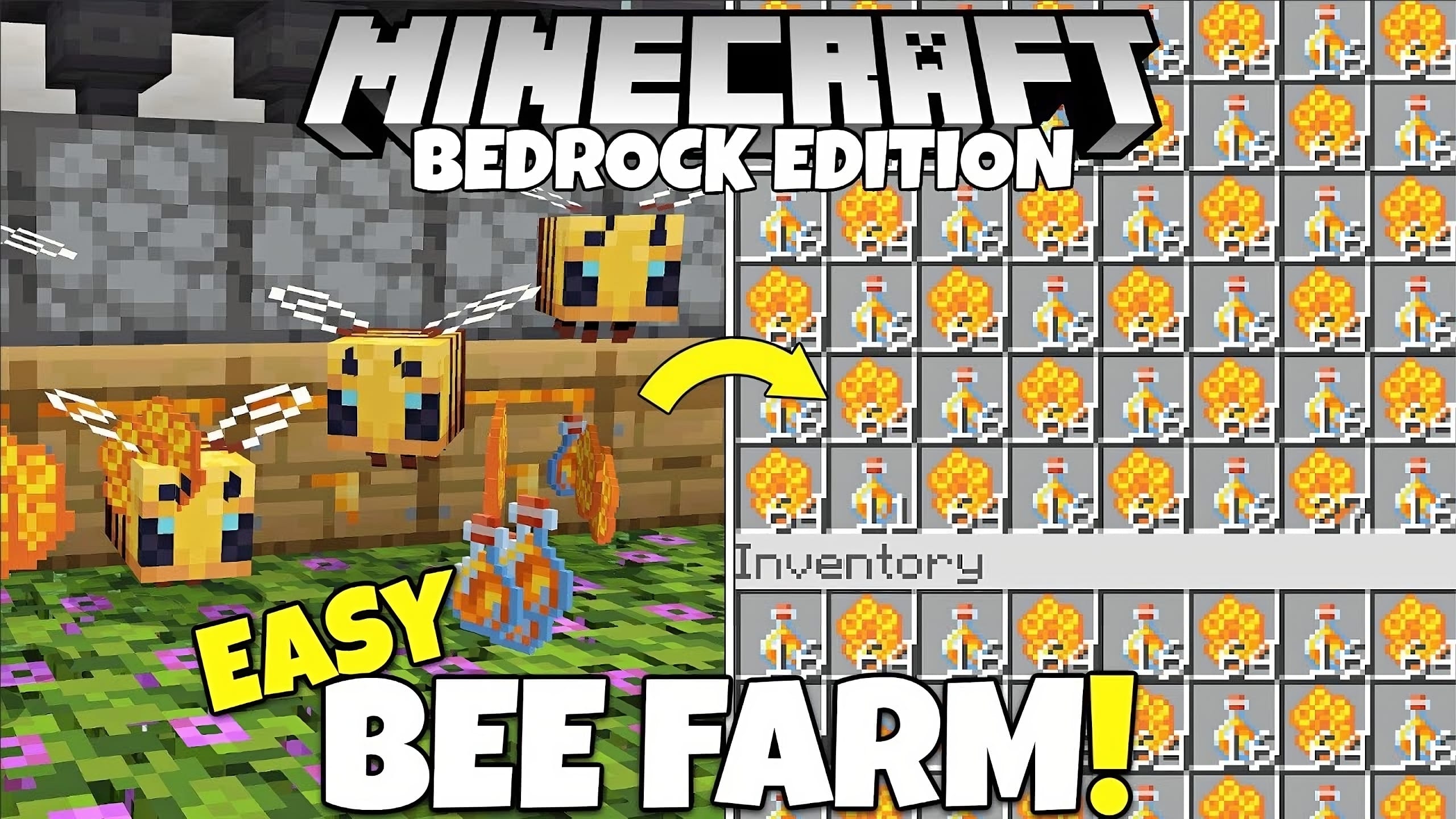 10+ Best Bee Farm Design Ideas in Minecraft TBM TheBestMods
