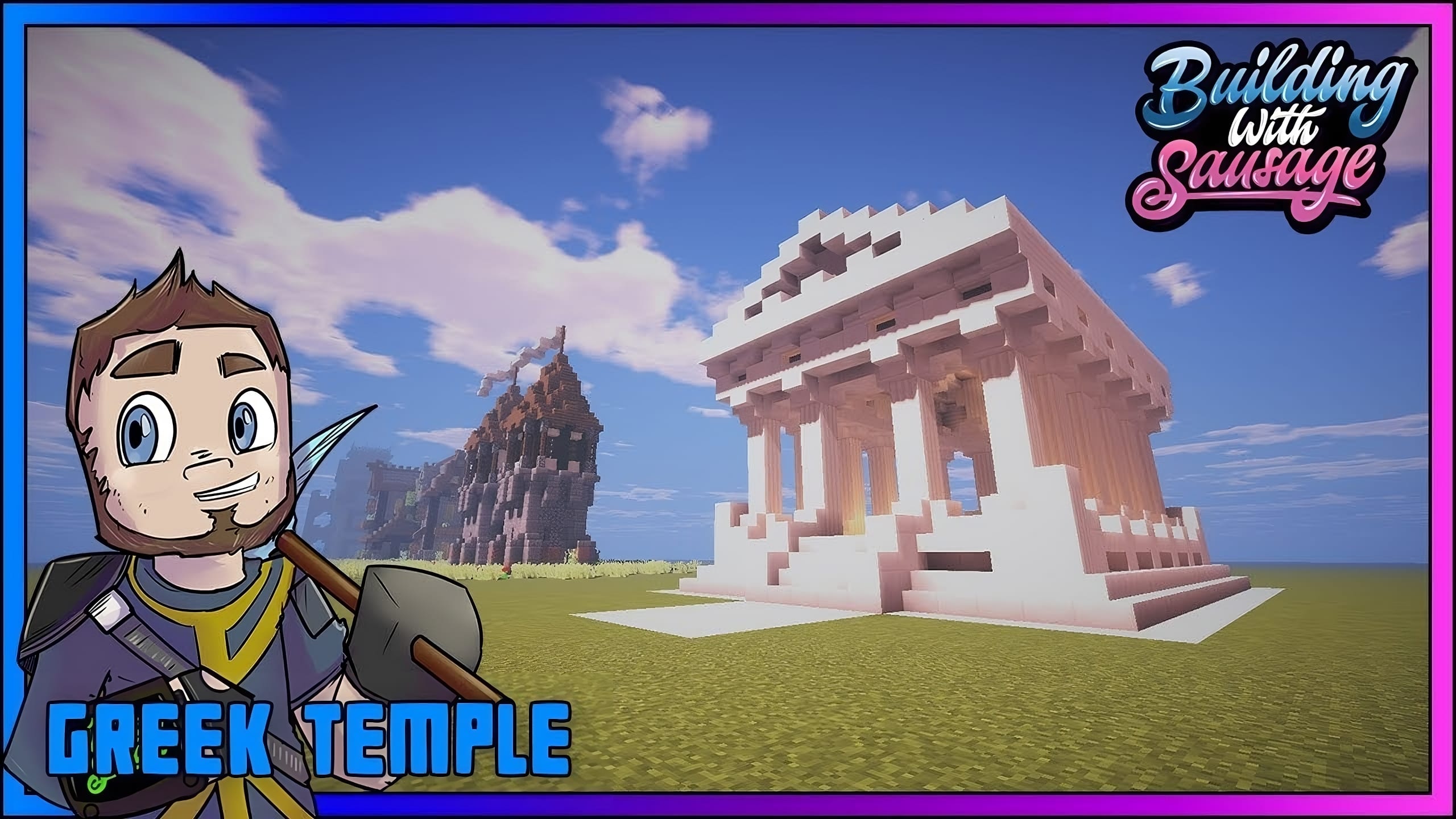 Fascinating Greek Temple Designs in Minecraft TBM TheBestMods
