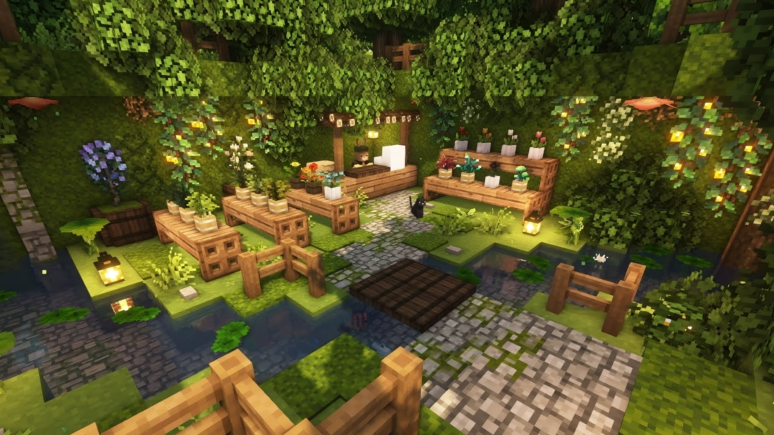 Great Flower Shop Designs in Minecraft TBM TheBestMods