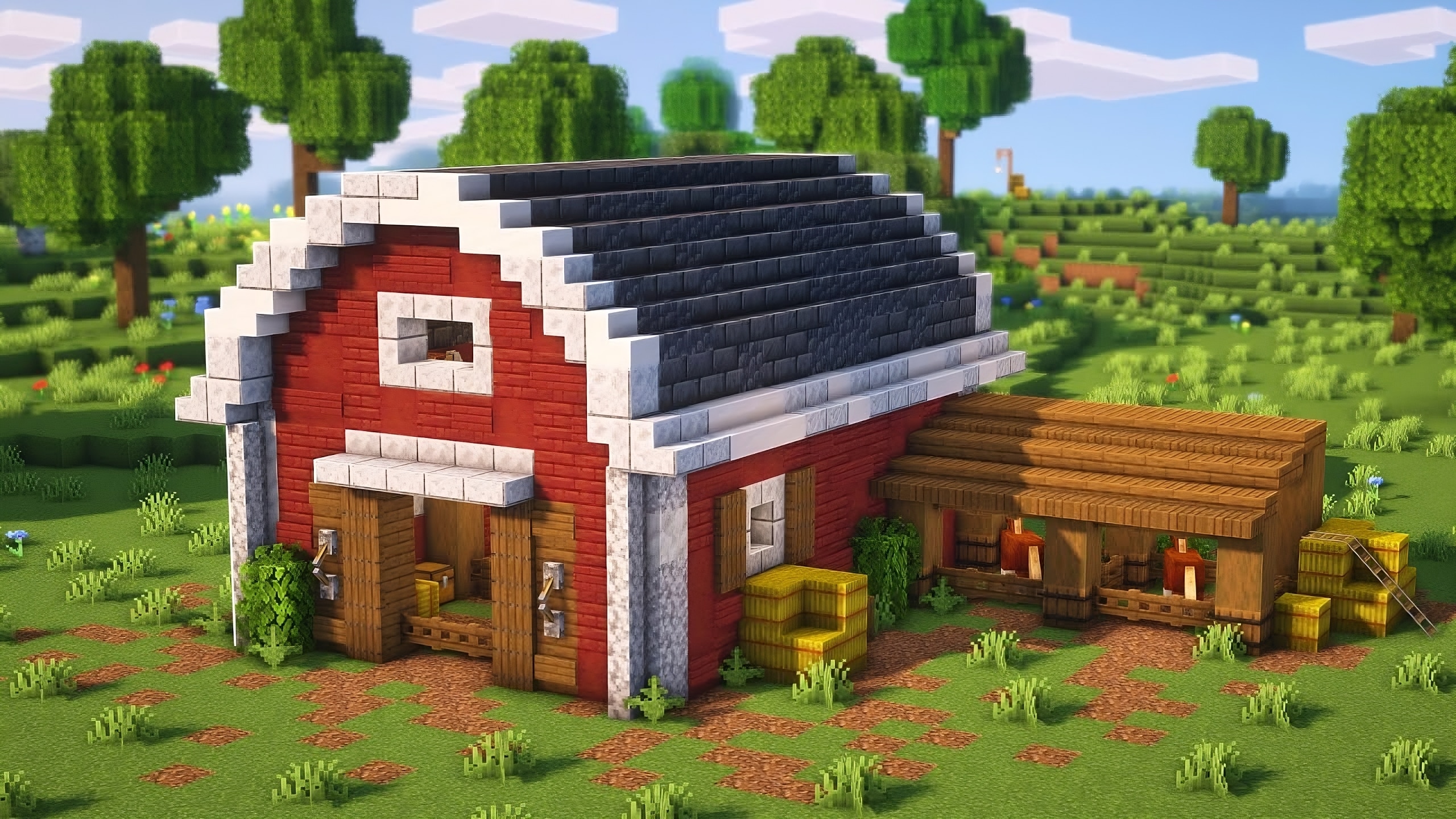 Red Barn Minecraft