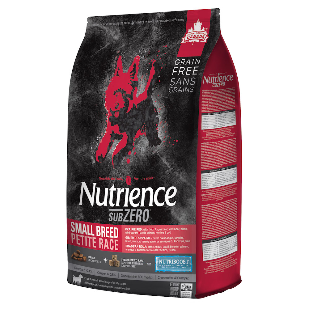 Nutrience SUBZERO dog food Small Breed Prairie Red Formula (2