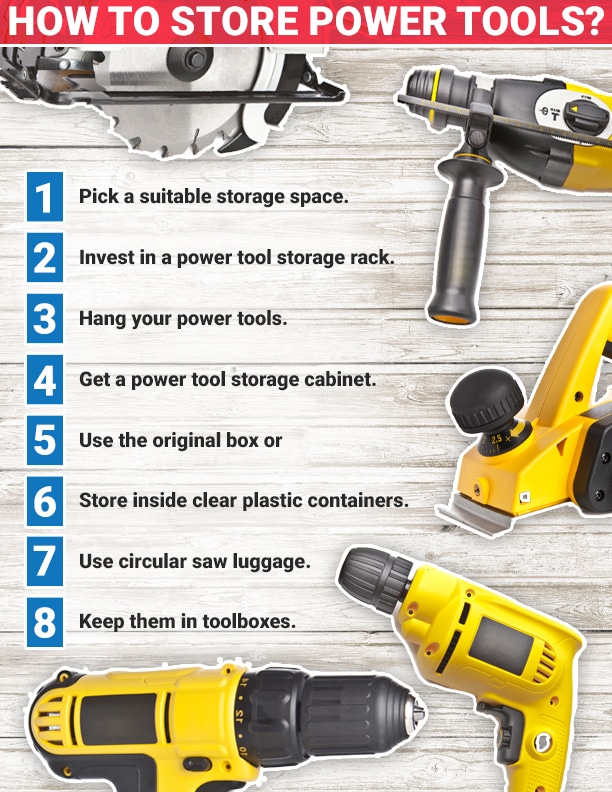 How To Store Power Tools The Best Power Toolz
