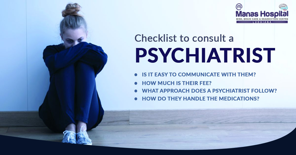 What is the role of a psychiatrist in curing the addiction of a person?