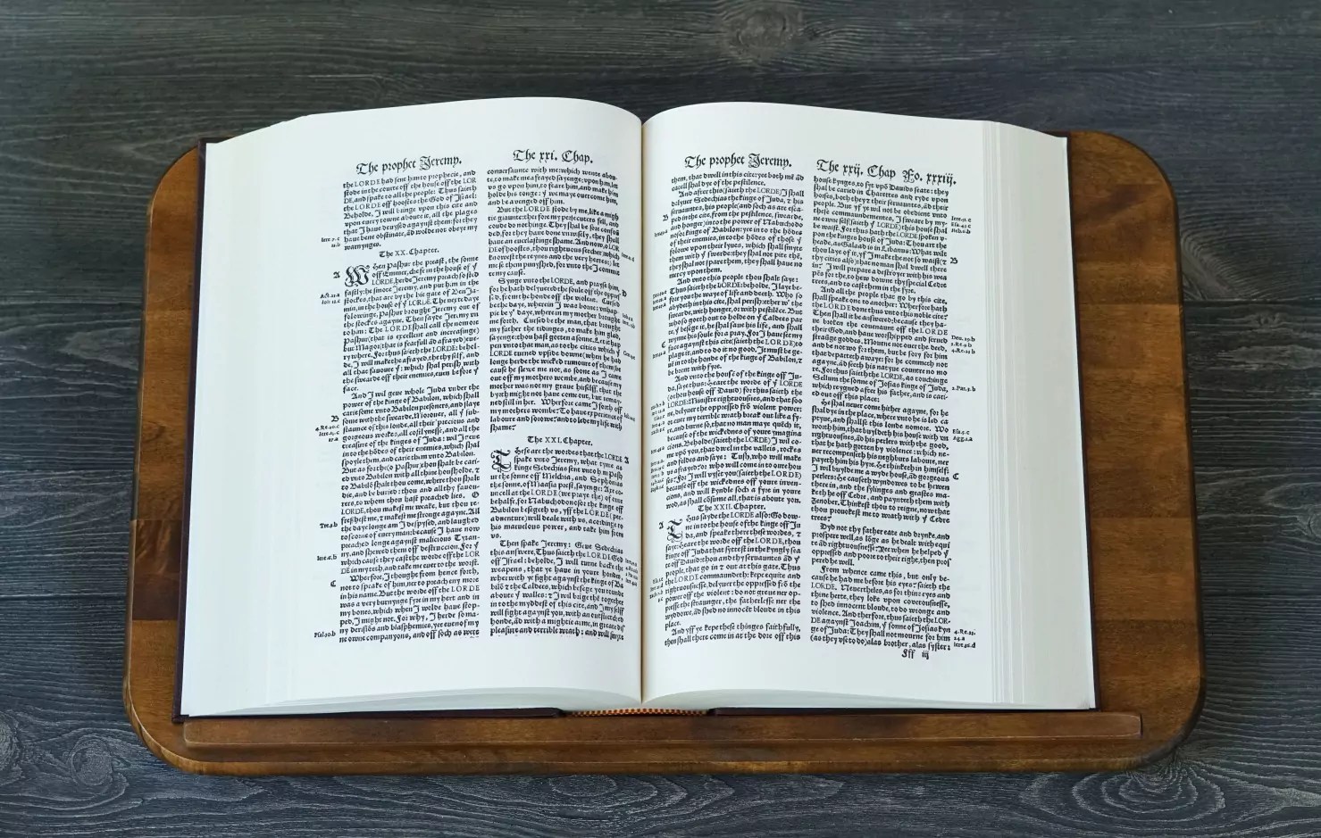 1535 Coverdale First Printed English Bible •