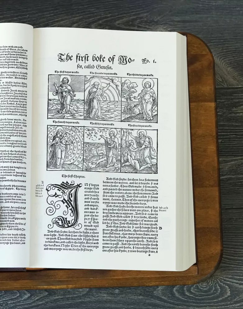 1535 Coverdale First Printed English Bible •