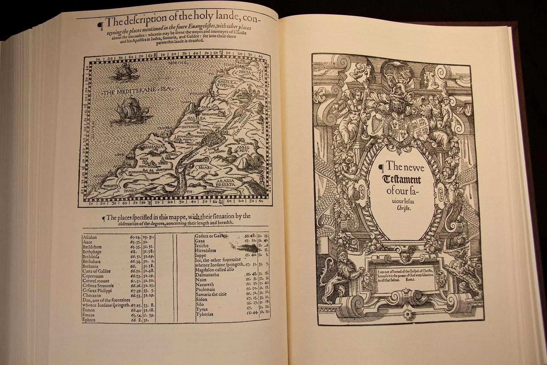 1568 Bible First Edition •