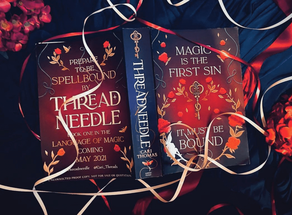 Threadneedle by Cari Thomas The Bibliofilles