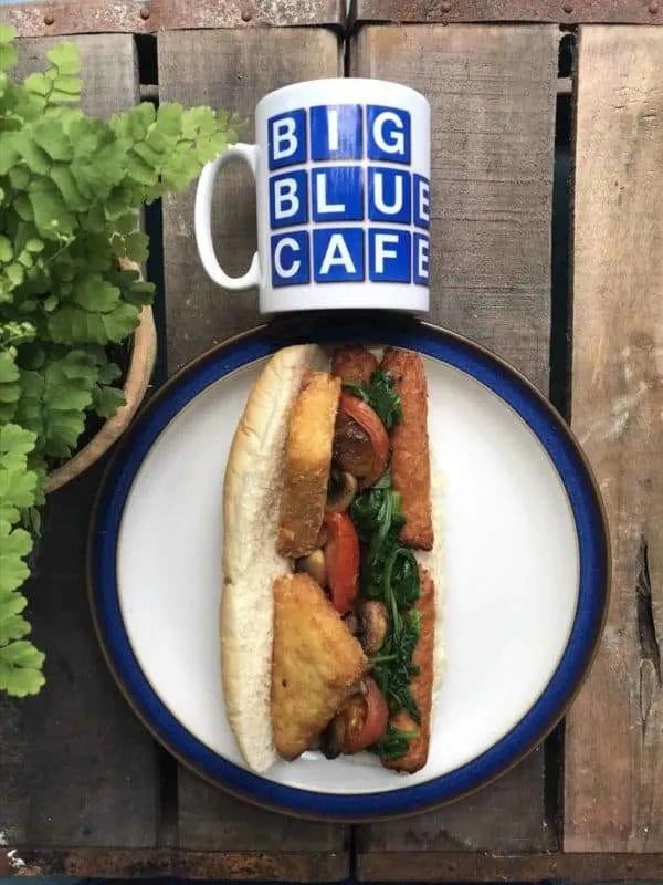 BBC Vegan Sub The Big Blue Cafe Southampton