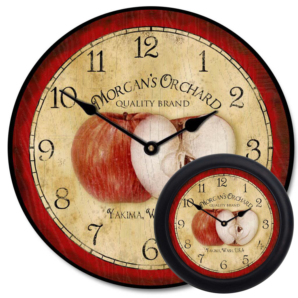 Apple Clock The Big Clock Store