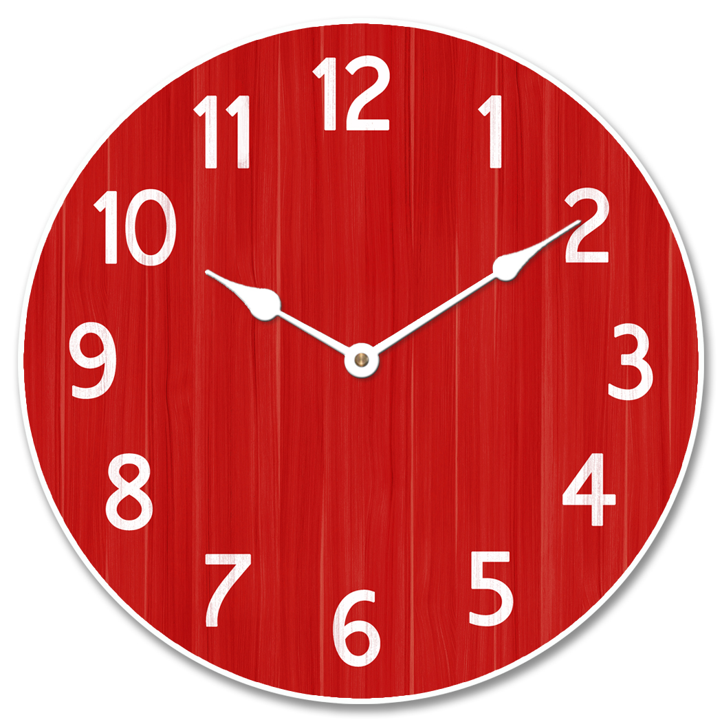 Paris Gallery Roman Clock Wine Barrel Lid Clock 3