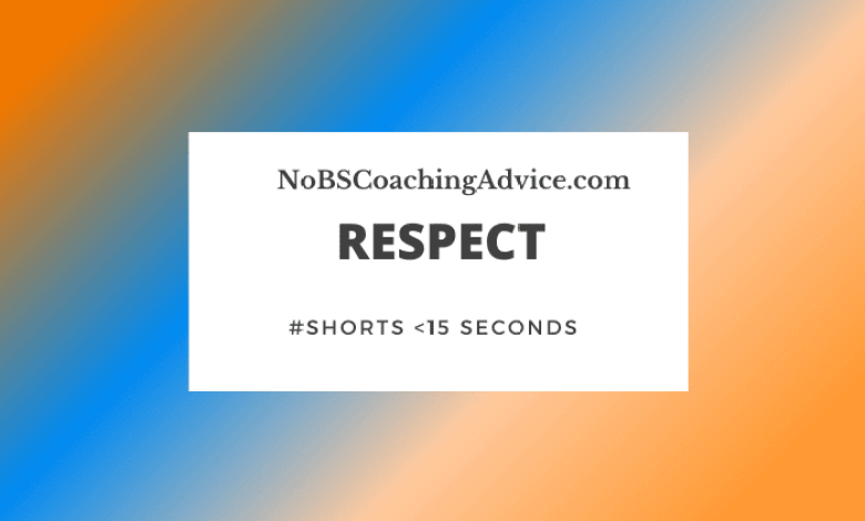 Respect #shorts Respect #shorts