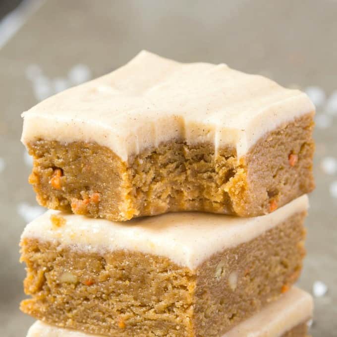 Carrots make for a colorful side dish or unique appetizer, whether roasted, glazed, shredded for a crunchy salad, or blended into a creamy dip. No Bake Carrot Cake Breakfast Bars Keto Vegan Paleo The Big Man S World