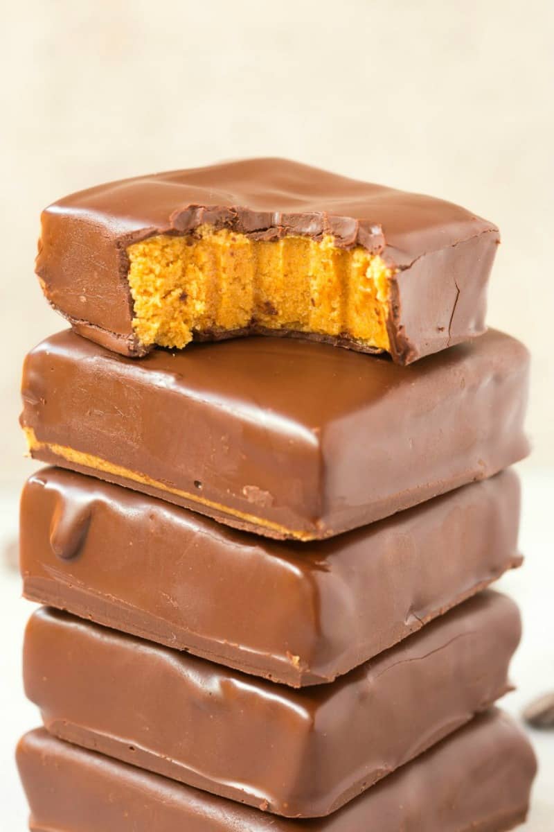 Peanut Butter Protein Bars NO baking! The Big Man's World