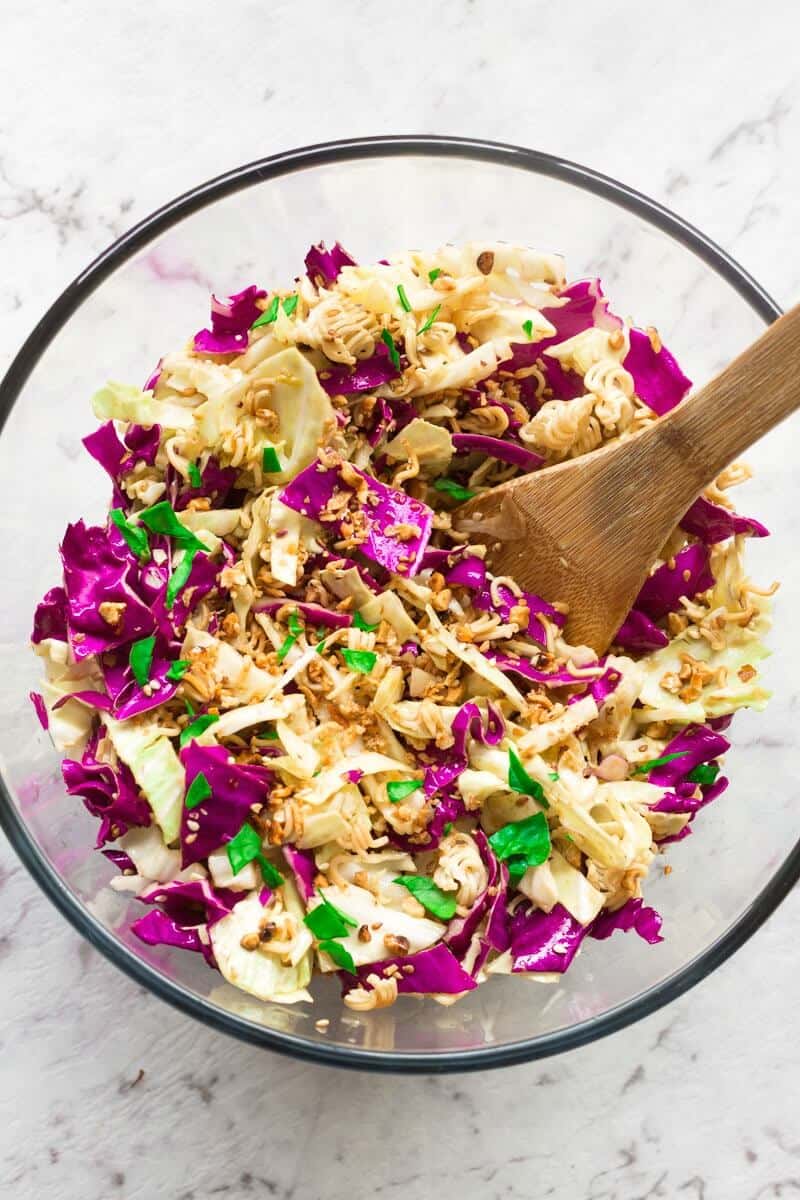 Ramen Noodle Salad (Vegan!) The Big Man's World