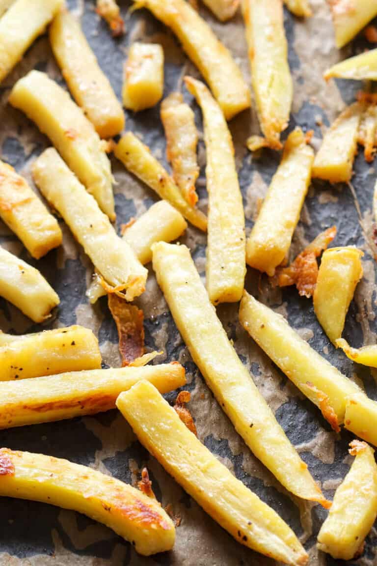 Jicama fries Just 3 ingredients! The Big Man's World