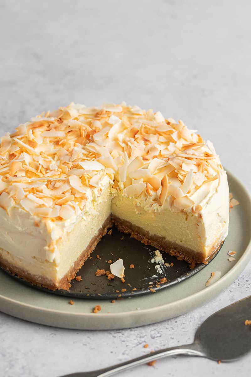 Coconut Cheesecake Recipe Just 2 Minutes Prep Needed!