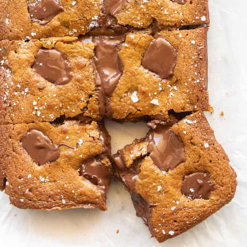 Almond Butter Bars Just 5 Ingredients! The Big Man's World