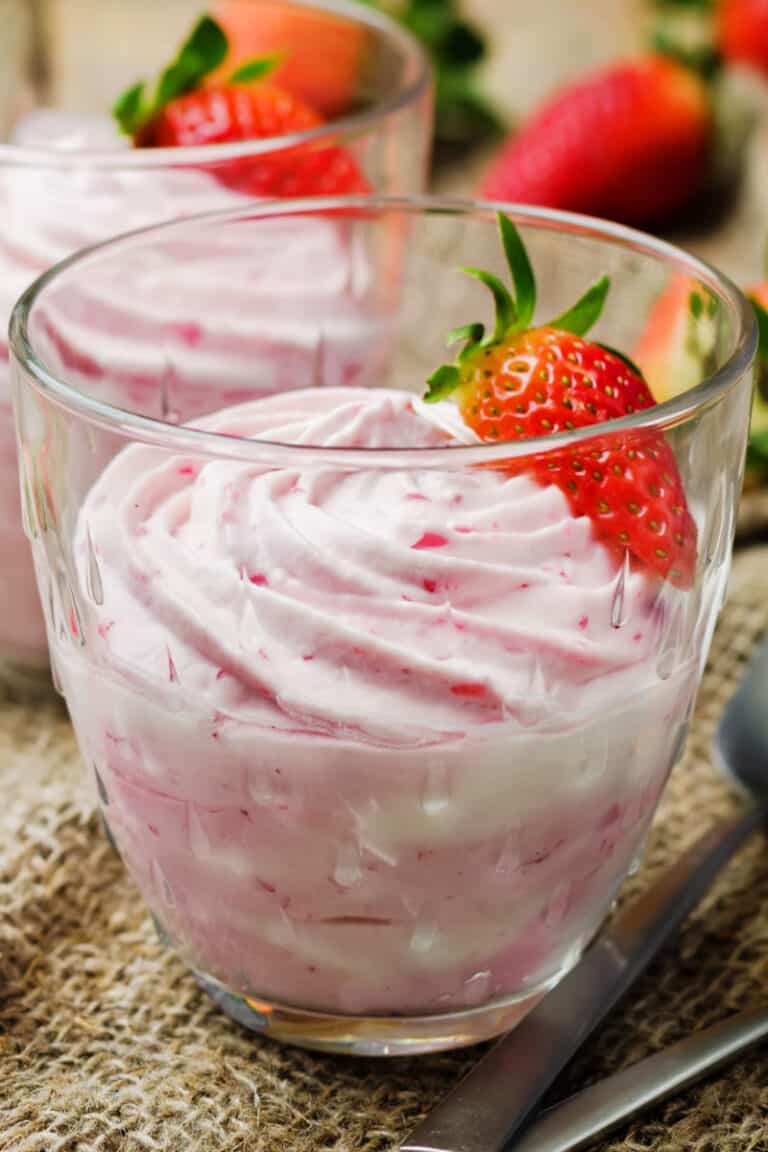 Keto Strawberry Mousse Just 3 ingredients! The Big Man's World