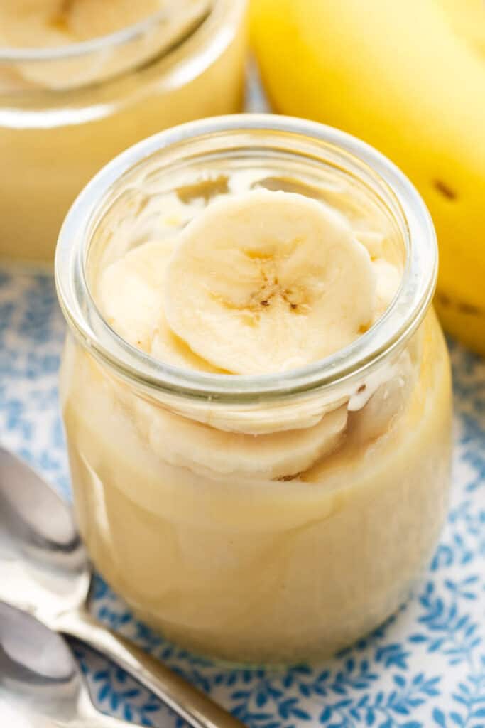 Healthy Banana Pudding {No eggs or dairy!} The Big Man's World