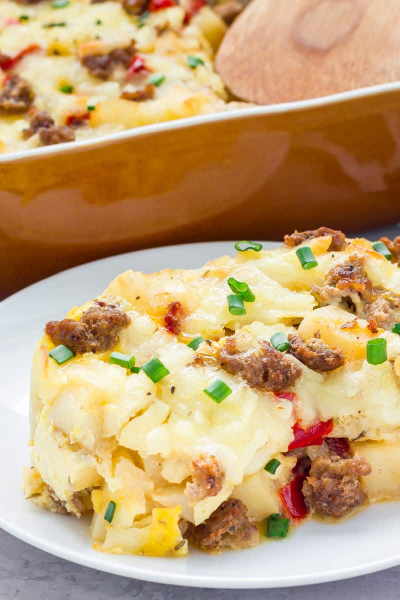 Keto Breakfast Casserole {Freezer friendly!} The Big Man's World