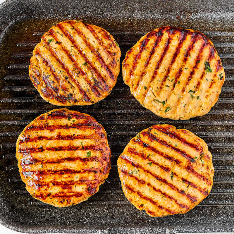 Ground Chicken Burgers {No eggs or breadcrumbs!} The Big Man's World