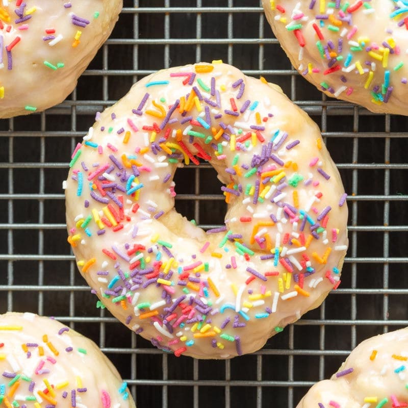 Air Fryer Donuts With 3 Ingredients From Scratch!