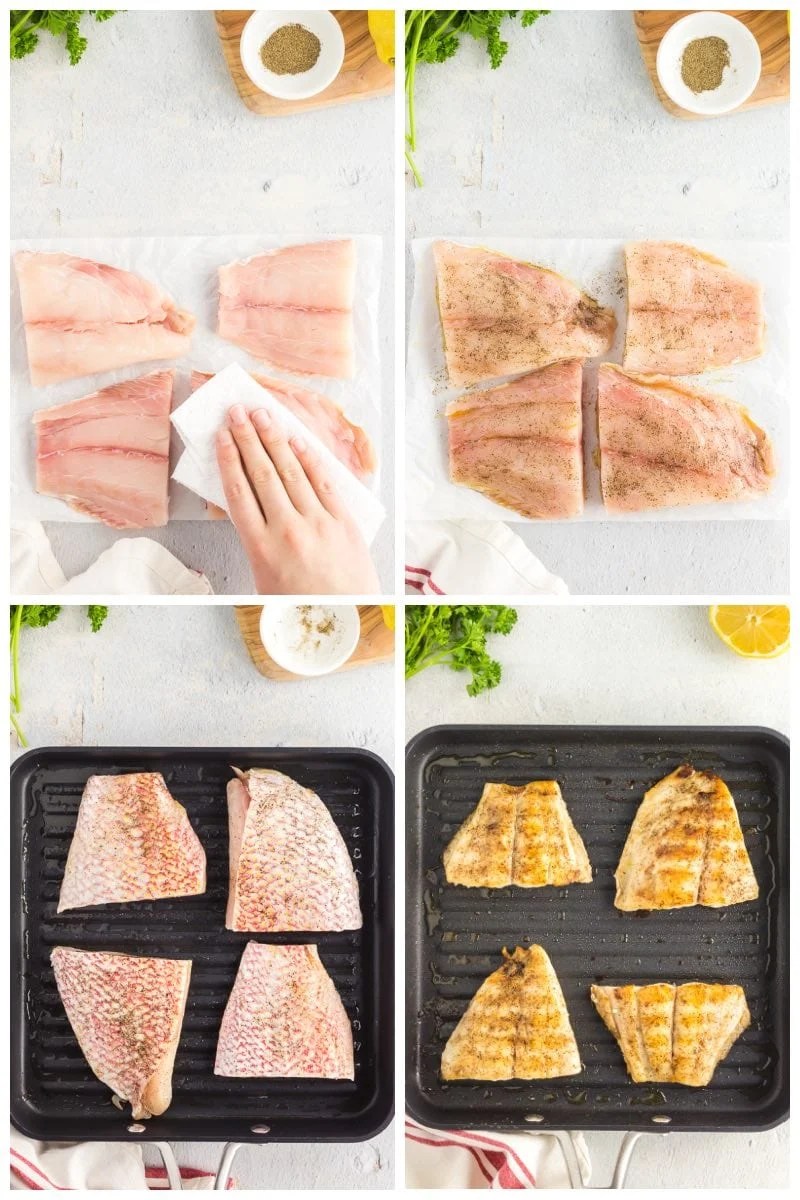 6Minute Red Snapper Recipe {Grilled Or PanFried} The Big Man's World