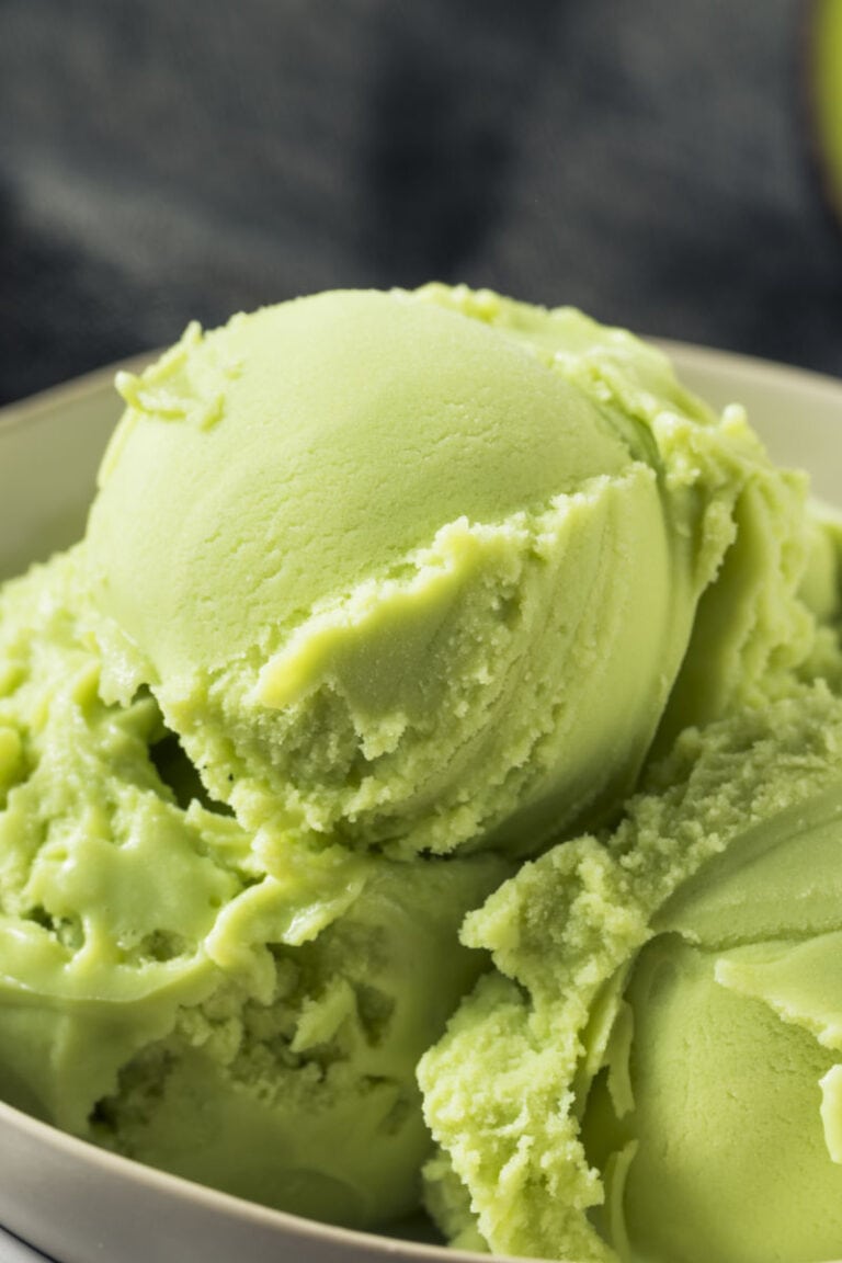Avocado Ice Cream Just 4 Ingredients! The Big Man's World
