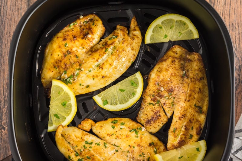 Air Fryer Tilpia In 7 Minutes Flavorful, Tender, And Healthy