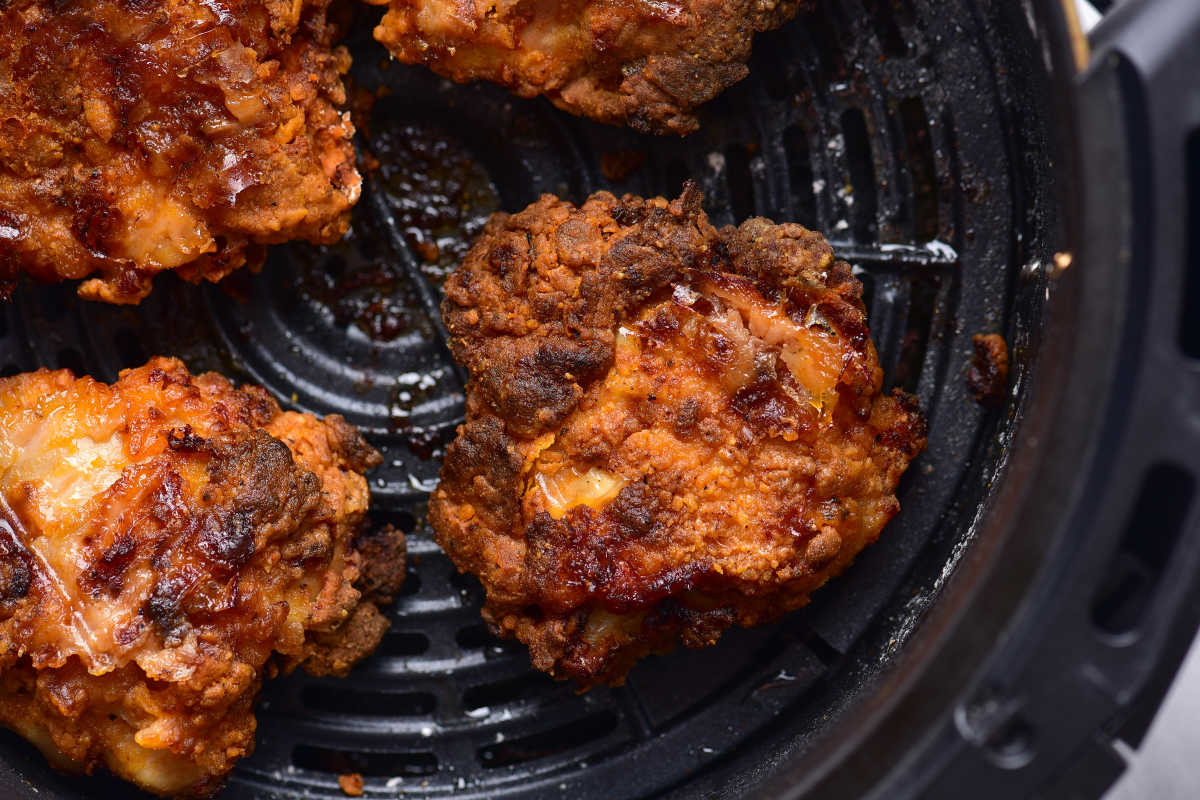 Air Fryer Fried Chicken {Crispy, Juicy, KFC Style!} 40 Day Shape Up