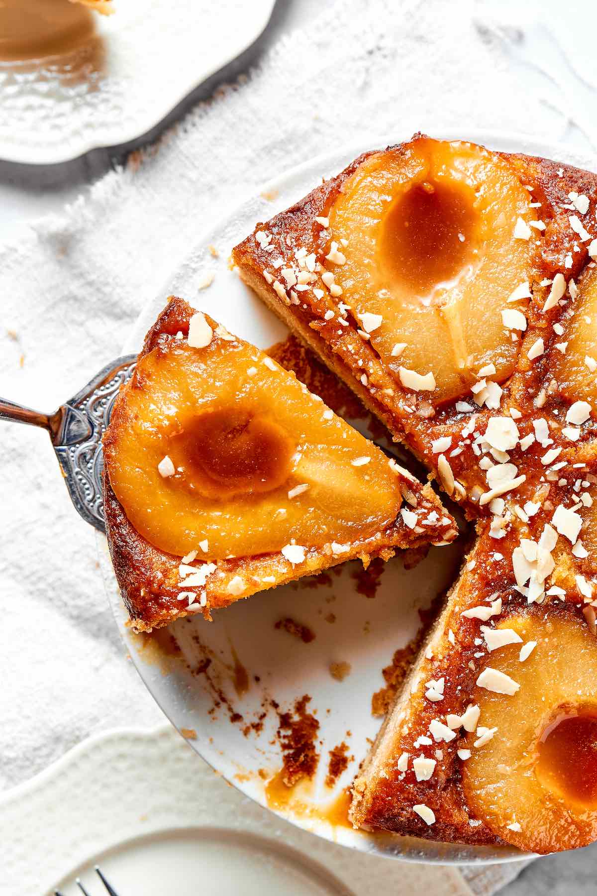 Easy Pear Cake Recipe {Moist!} The Big Man's World