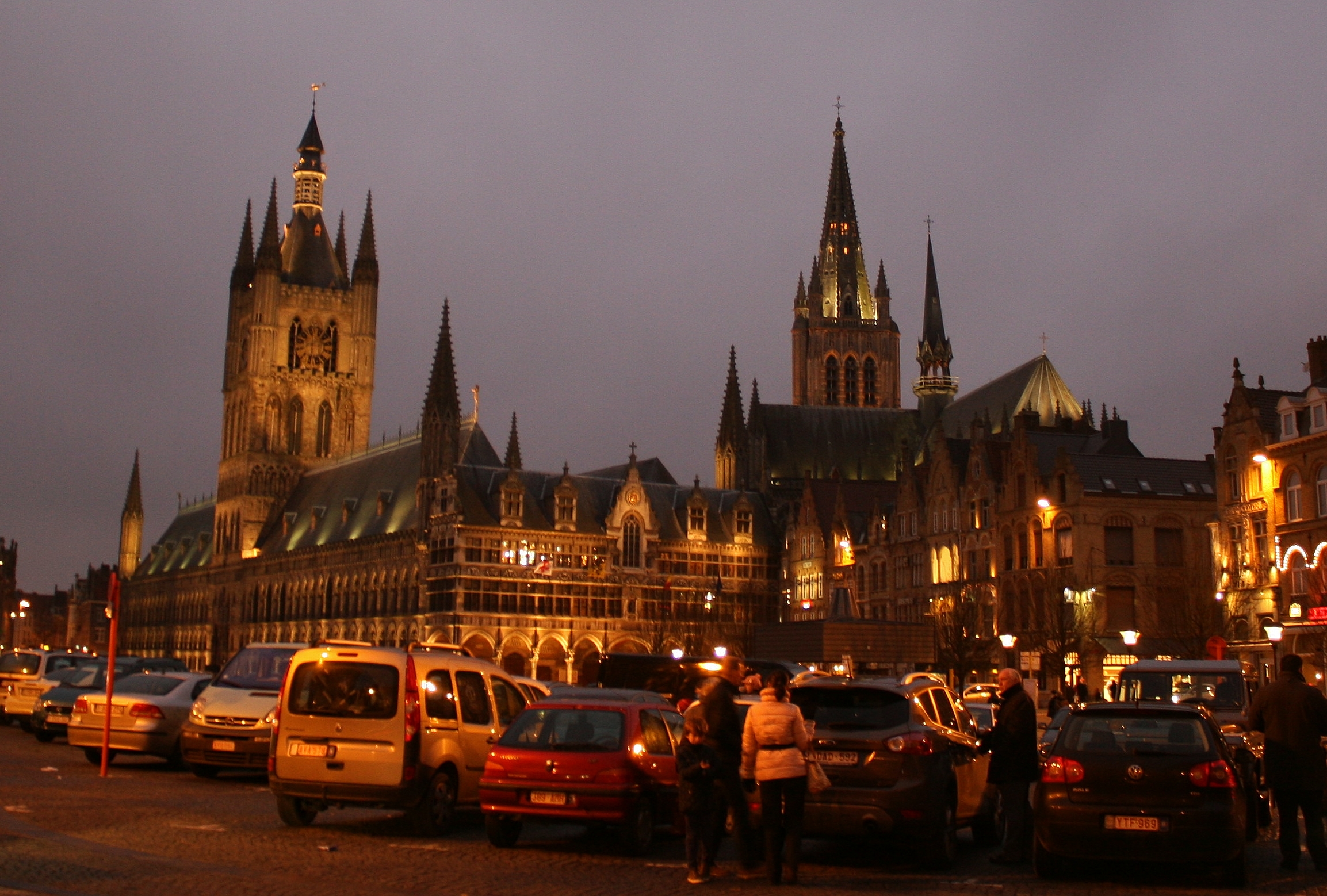 Ypres Ieper The Cloth Hall In Flanders Fields Museum With The 