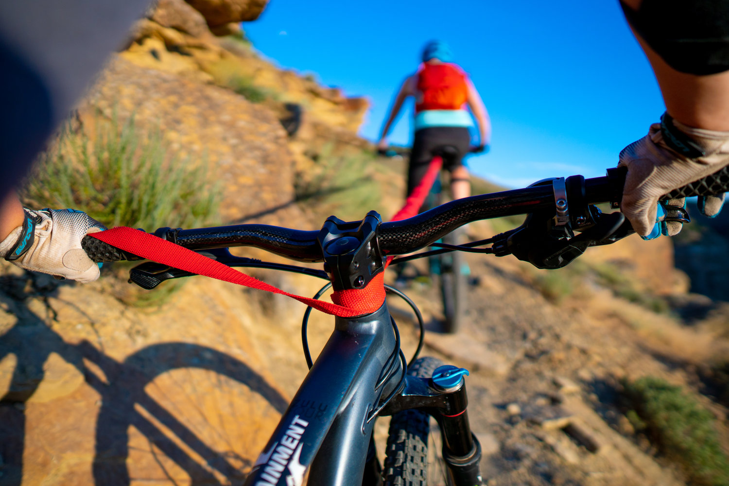 Elastic Towing Rope for Children Bicycles Suitable for Any Bicycles