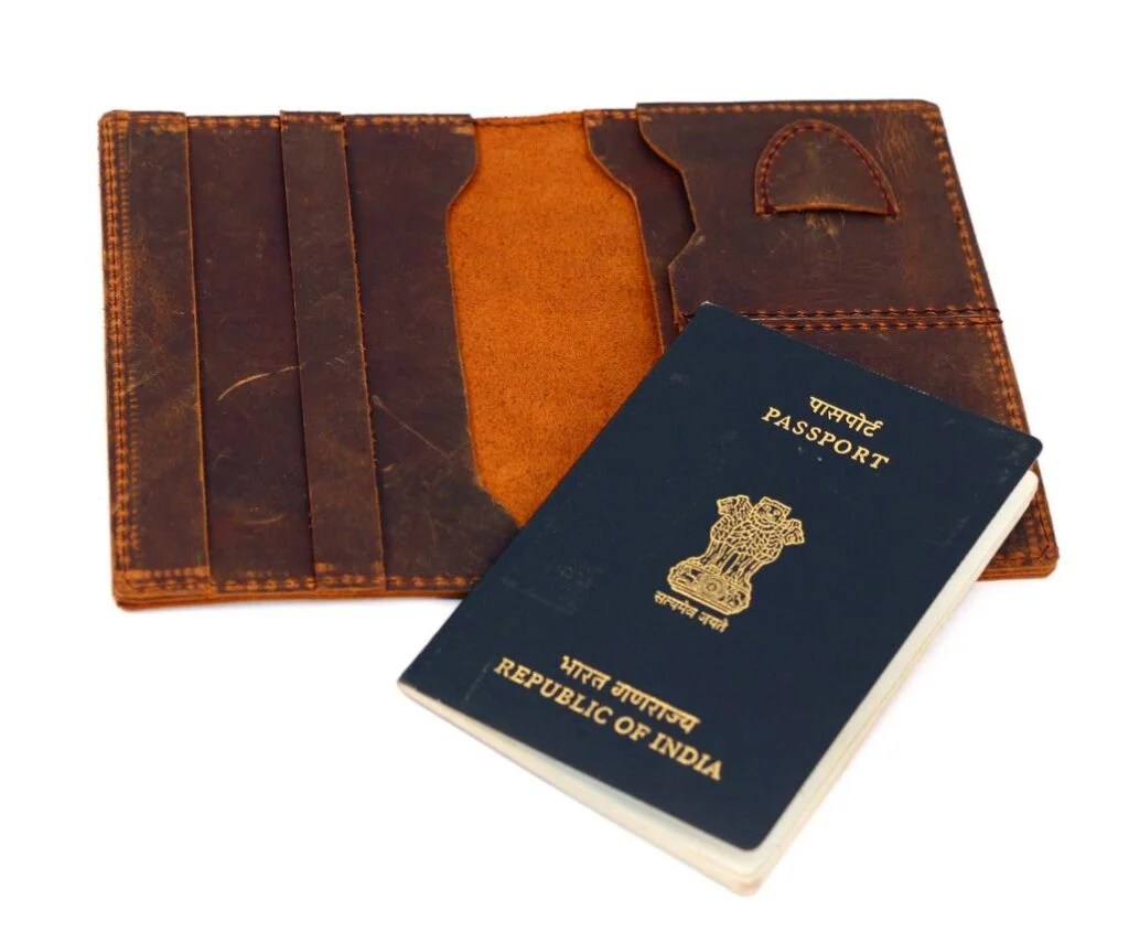 Passport Holder (Tobacco) The Bikerz