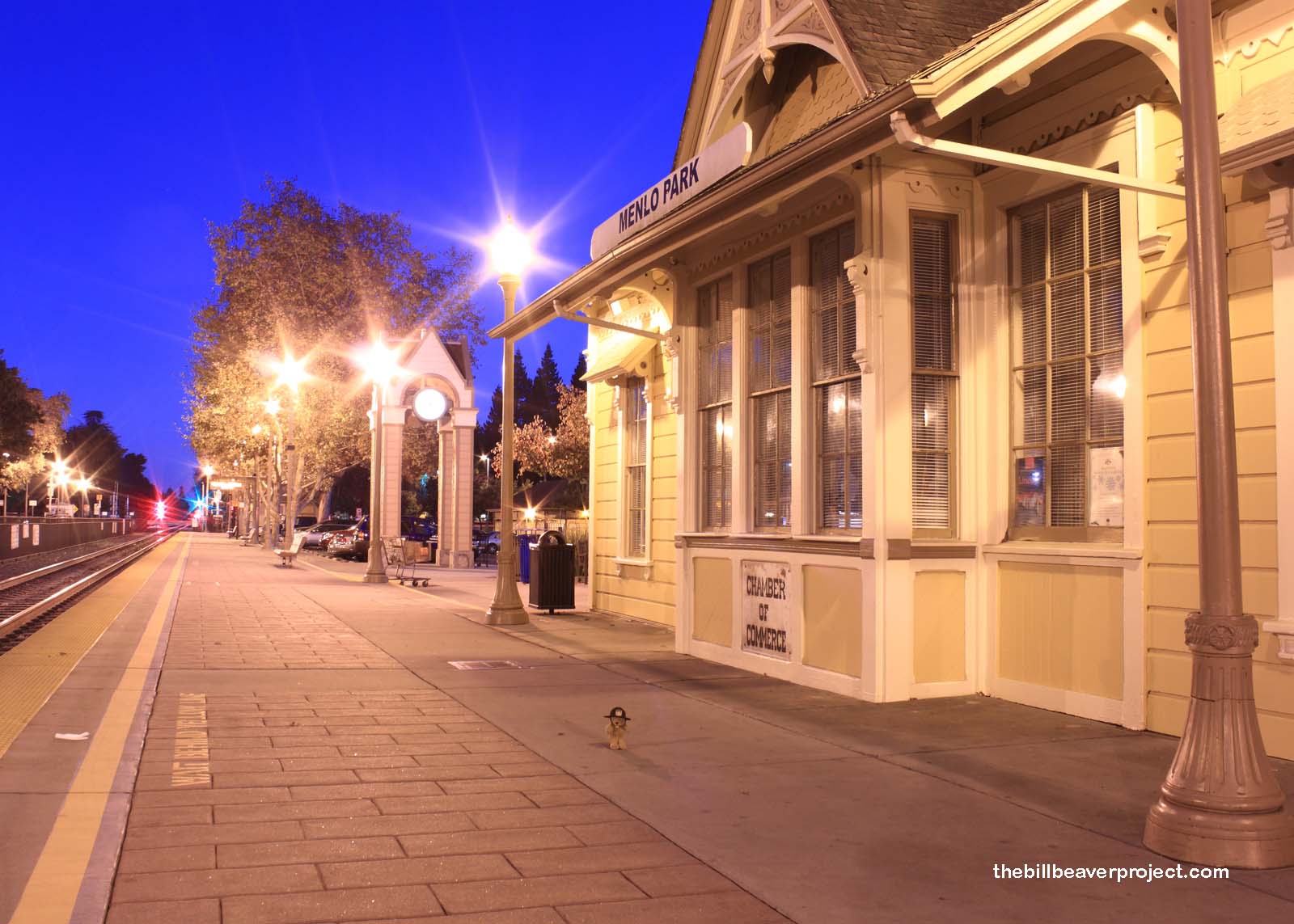 Menlo Park Railroad Station (Landmark 955)! The Bill Beaver Project
