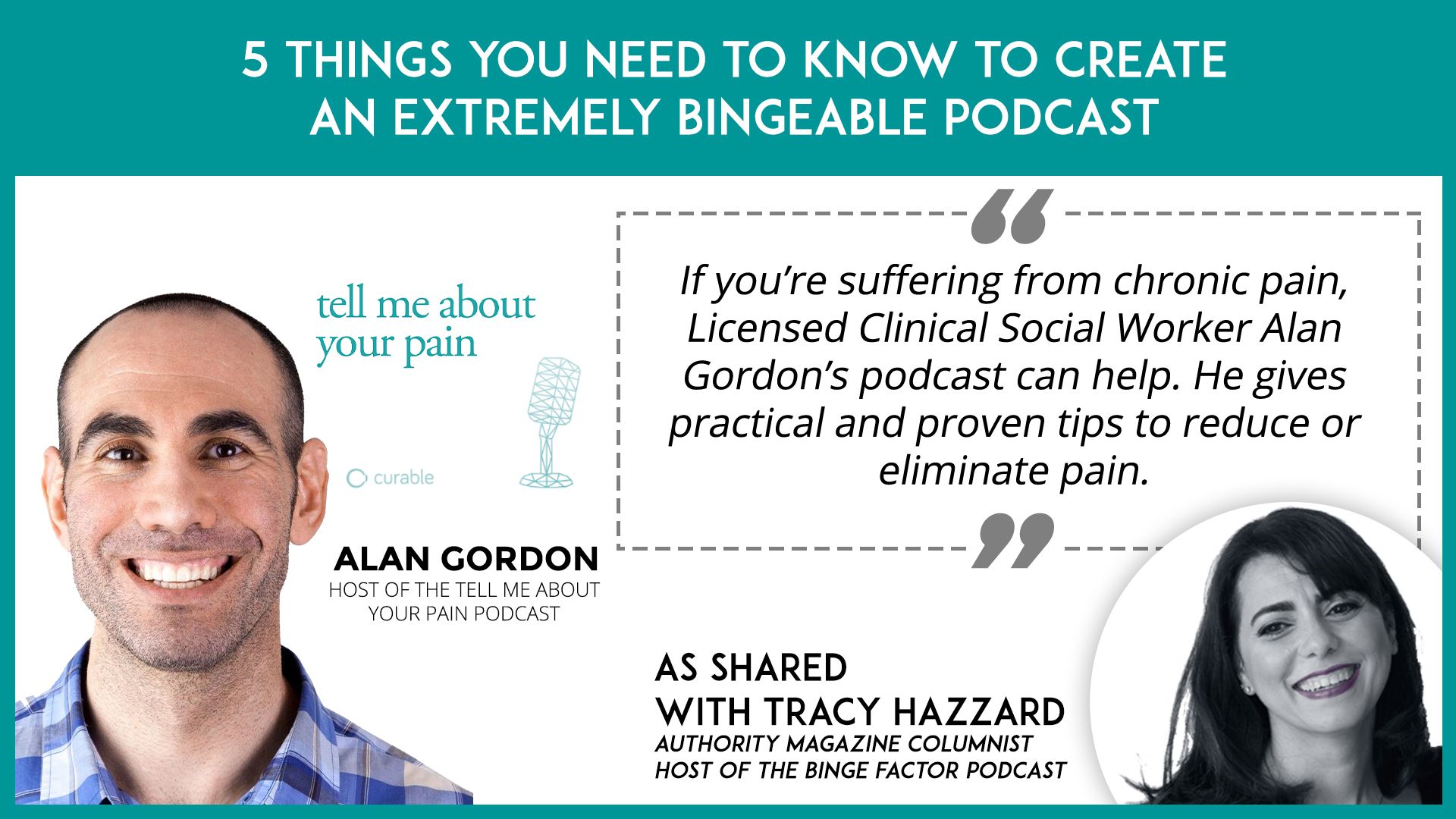 Creating a Painless Bingeable Podcast with Alan Gordon, LCSW of the